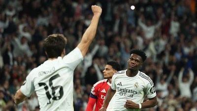 Real Madrid Vs Benfica: Menang 2-1, El Real Amankan Tempat di 16 Besar